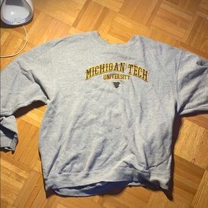Vintage Michigan Tech Crewneck